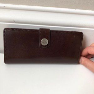 Brown Leather Credit Card Wallet